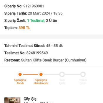 Trendyol Yemek Zamanında Teslim Edemiyor