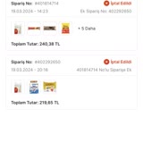 Migros Sanal Market Stok Saçmalığı