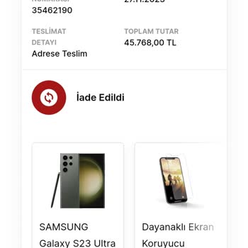 Samsung Media Markt'tan Aldığım S23 Ultra Arızalandı