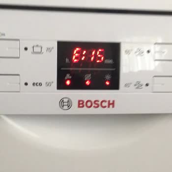 Bosch 3 Yılda Çöp Olan Makine