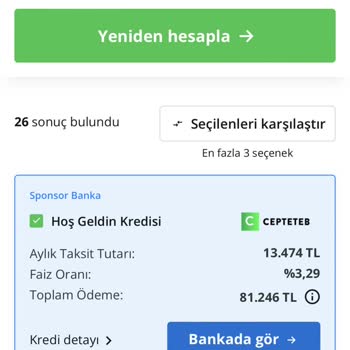 CepteTeb Kredi Yalanı