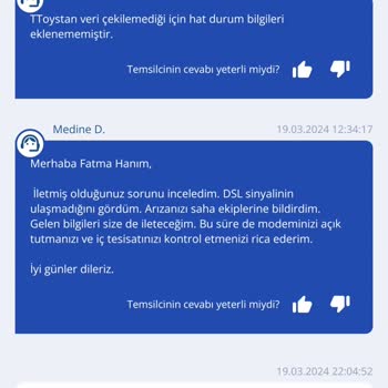 TurkNet İnternet Hizmeti Veremiyor.
