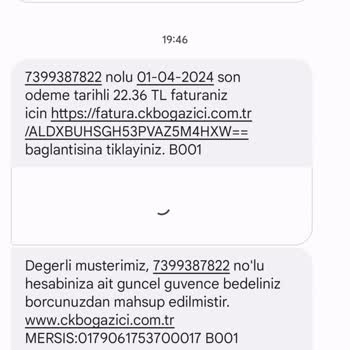CK Boğaziçi Elektrik Elektrik Güvence Bedelim Yatırılmadı