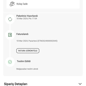 Karaca Züccaciye Teslim Edilmediği Halde Teslim Edilmiş Görünen Sipariş!