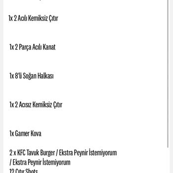 KFC Siparişim Gecikti Ve Eksik Geldi