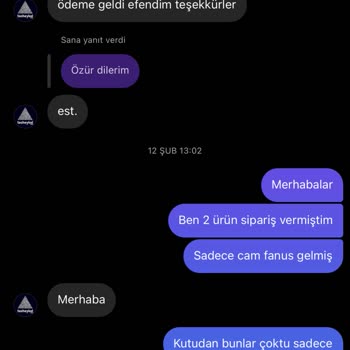 Taş Heykel (tasheykel.com) Teslimat Sorunu Ve İletişimde Yaşanan Aksaklıklar