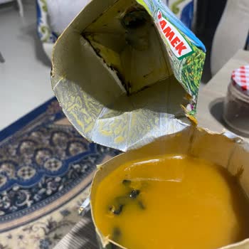 Tamek Meyve Suyu İçinde Siyah Pis Bir Şey Çıktı