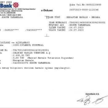 HSBC Bankası/gelecek Varlık Borcu Yoktur Yazısı Vermiyor.