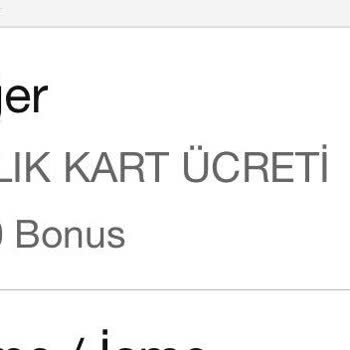 Garanti BBVA Yıllık Kart Ücreti