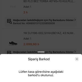 FLO Ayakkabı FLO İncelemeden Red Geldi