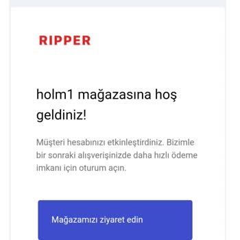 Ripper Wear Tarafıma Ulaşmayan Ürün, Kayıplara Karışmış Firma!