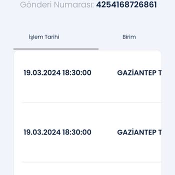 Aras Kargo'nun Kargo Takip Ekranı Güncellenmiyor