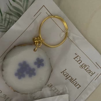 Fatoşlugül Sanat Atölyesi Fatoslugul Epoksi Defolu Anahtarlık