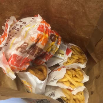 Kayseri Kaysermall AVM Burger King'de Ezilmiş Sipariş Hayal Kırıklığı
