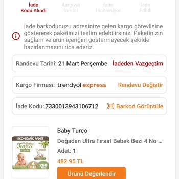 Trendyol 4 Numara Bezde Kimyasal Koku Ve İncelik!