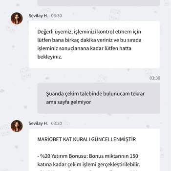 Mariobet %20 Yatırım Bonusuna 150 Kat Saçmalığı