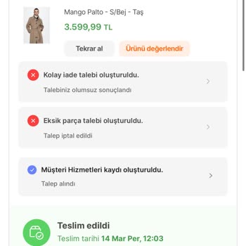Hepsiburada Para İademi Yapmıyor Üstelik Cevapta Alamıyorum
