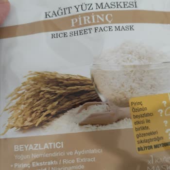 Bee Beauty Pirinç Maskesi Cildimi Kuruttu