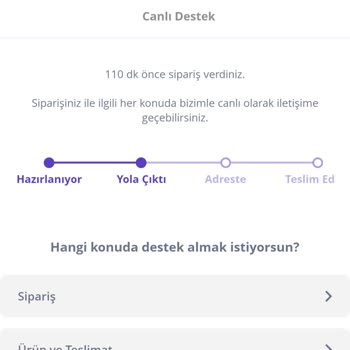 Getir Siparişim Geç Ve Sorunlu Geldi