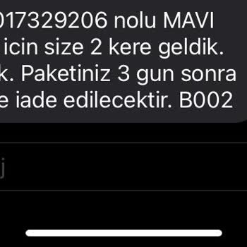 KARGOMsende Dağıtım Şubesi Bana Talebim Hakkında Geri Dönüş Sağlamıyor