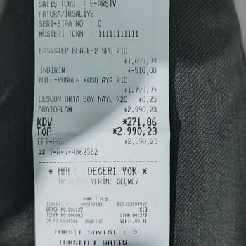 Lescon Ürünümün Yenisiyle Değiştirilmesini Talep Ediyorum.