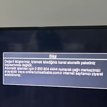 Kablo TV Teknik Servis Saçmalığı