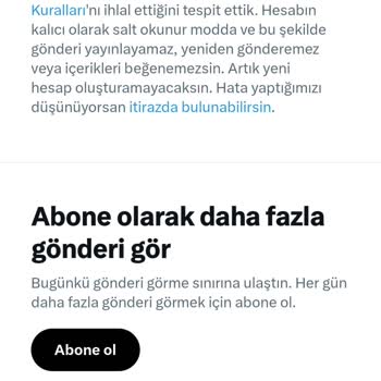 Twitter Hesabım Askıya Alındı Sebepsiz Yere Şikayetçiyim