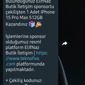 Tekno Fixs Çekiliş Kazandım, Mağduriyet Yaşadım!