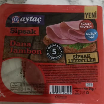 Aytaç Gıda Bozuk Dana Jambon Şikayeti