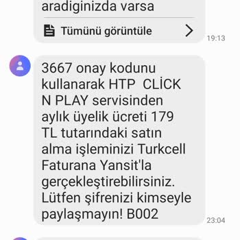 Turkcell Htp Play Abonelik Sorunu