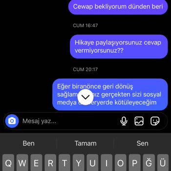 Babu Epoksi Kalıp Eksik Ürün Yanlış Ürün Para İadesi