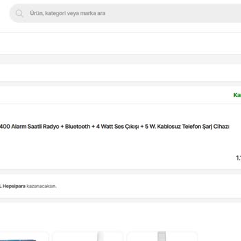Hepsiburada Karşılaştırma Sitesine Yanlış Bilgi Vererek Müşteri Çekmek