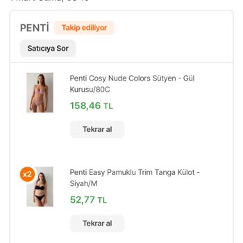 Penti 20 Gündür Kargolanmayan Ürün