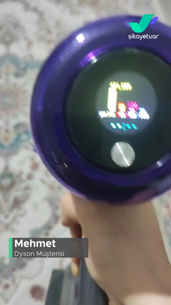 Dyson Süpürge Çalışırken Kendiliğinden Duruyor videonun kapak resmi