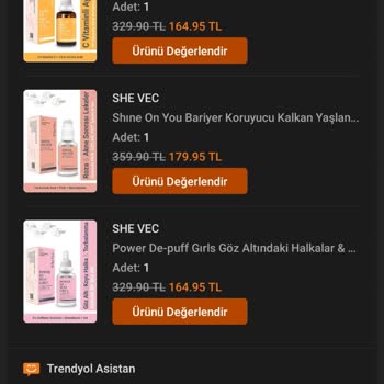SHE Vec C Vitamini Yüzü Pütür Pütür Yaptı