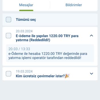 1xbet Yatırım Yaptım Ama Param Verilmedi