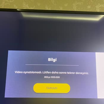 Turkcell TV+ Hizmetinde Sürekli Hata Kodu Ve Müşteri Hizmetleri Sorunu