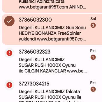 Betgaranti957.com Adresinden Gelen Rahatsız Edici Mesajlar