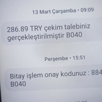 Bitay'da Gerçekleşen Para Hesabıma Gelmedi