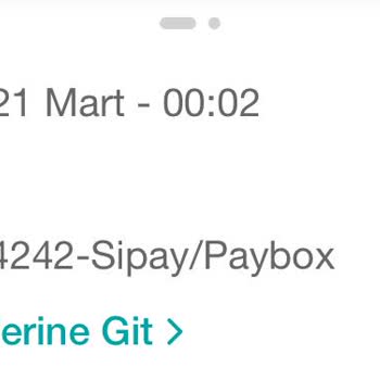 Sipay Param Niye Buraya Geldi