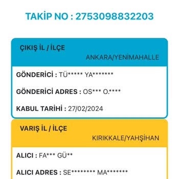 PTT Kargo Kargom Kimde Belli Değil