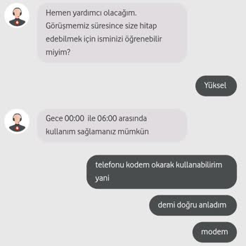 Vodafone Daha Bilgili Müşteri Temsilcisi Yakışır Böyle Bir Markaya