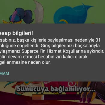 Brawl Stars Hesabımın Kapatılıyor Hesabımı Geri Vermenizi İstiyorum