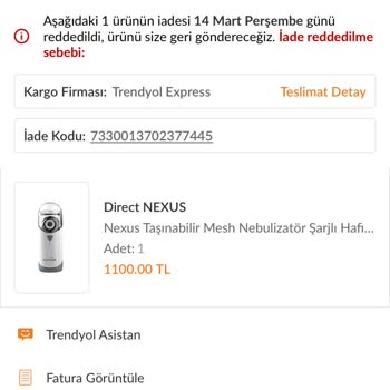 Trendyol Farmahanem Firması Değişim Sıfır Cihaz Onayı Verildi Vermiyor