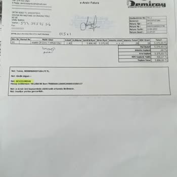 Kaan Çapa Basmacıoğlu Firması Çapa Makinesi Arızasını Garantiden Yapmıyor
