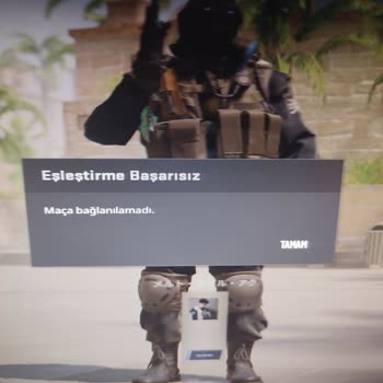 Counter Strike CS2 "oyun Sunucusu İle Bağlantı Kurulamıyor" Hatası