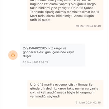 Koçtaş Rovena Teslimat Gecikmesi Ürünü Bir Türlü Alamama