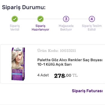 Gratis Ürünlerim 12 Gündür Hazırlanmadı