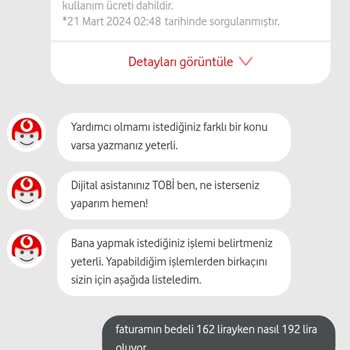 Vodafone'un Usulsüz Fatura Fiyatını Yükseltmesi, Paketimi İptal Etmesi