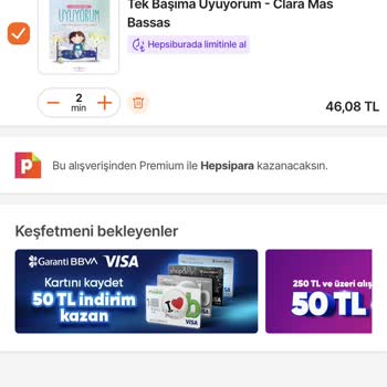 Hepsiburada Sipariş Sırasında Hata